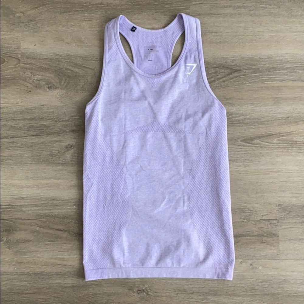 Purple Gymshark Tank size medium